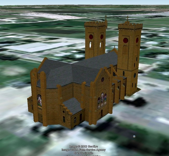3D Google-Earth - North West Side