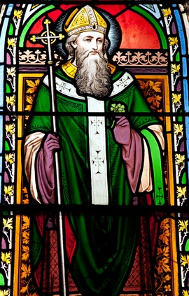 St Patrick with Staff