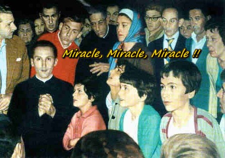 Fr Luis Andreu sees the Miracle