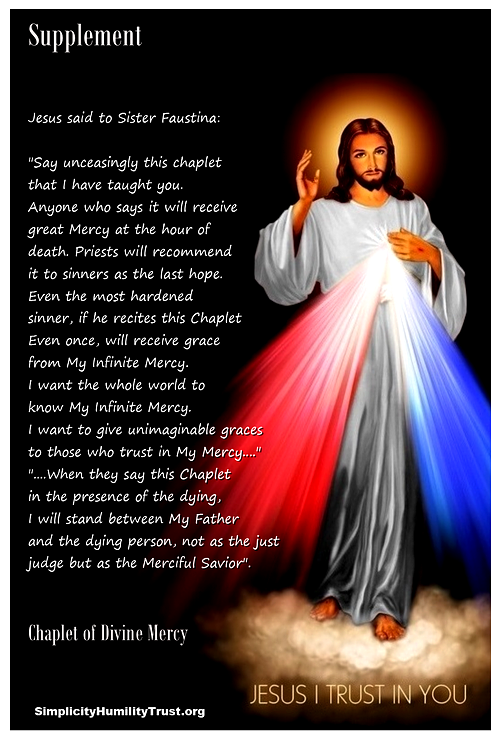 Divine Mercy Chaplet - Beautiful Interactive Prayer - Simplicity ...