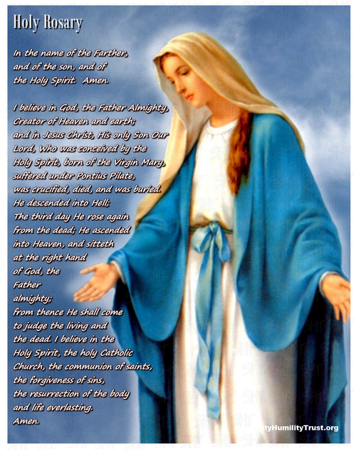 Holy Rosary - start